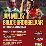 An Evening with Bruce Grobbelaar and Jan Molby at Barrow Rugby Football Club Ltd