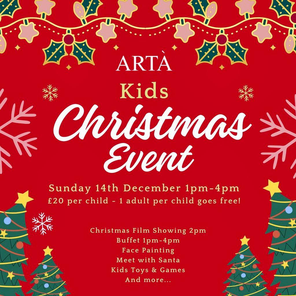 Christmas Kids Party and Movie Screening at ARTA