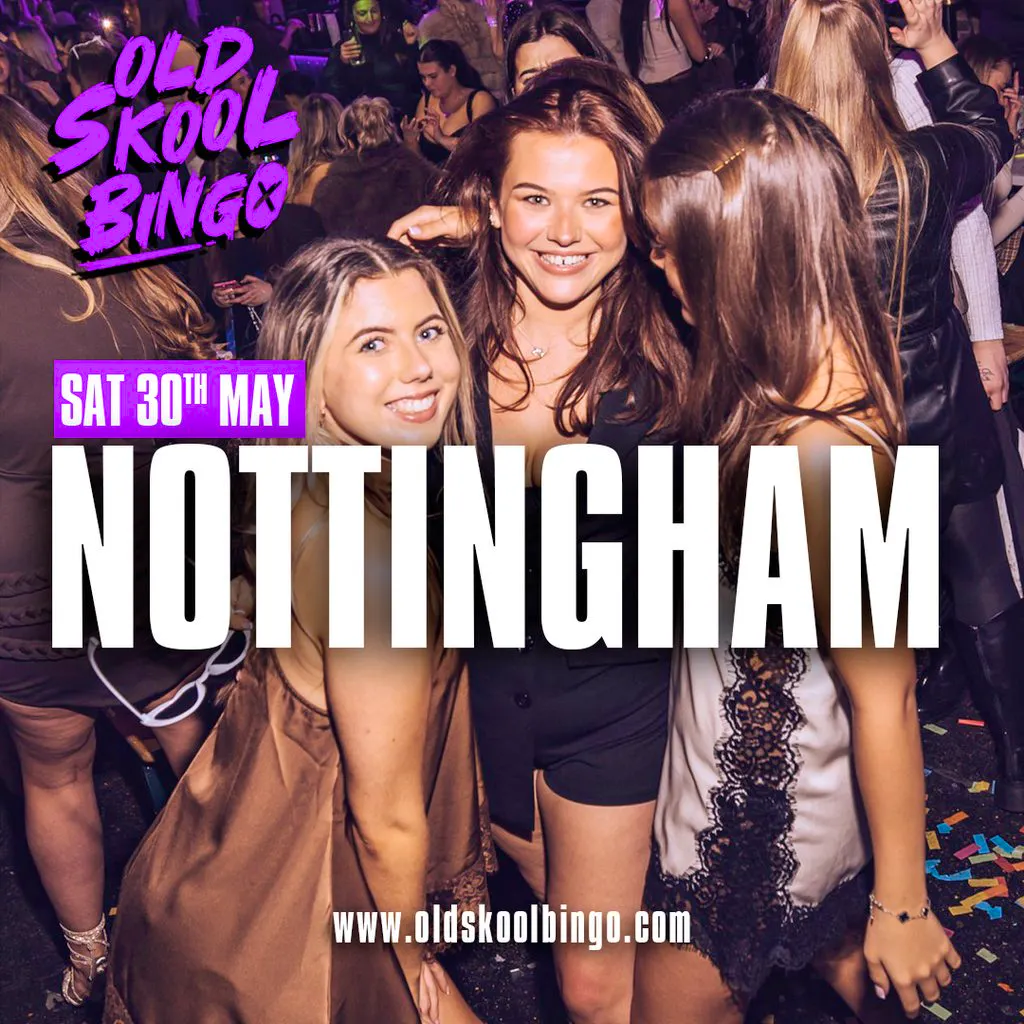 Old Skool Bingo Sat 30th May at Ng One Nottingham