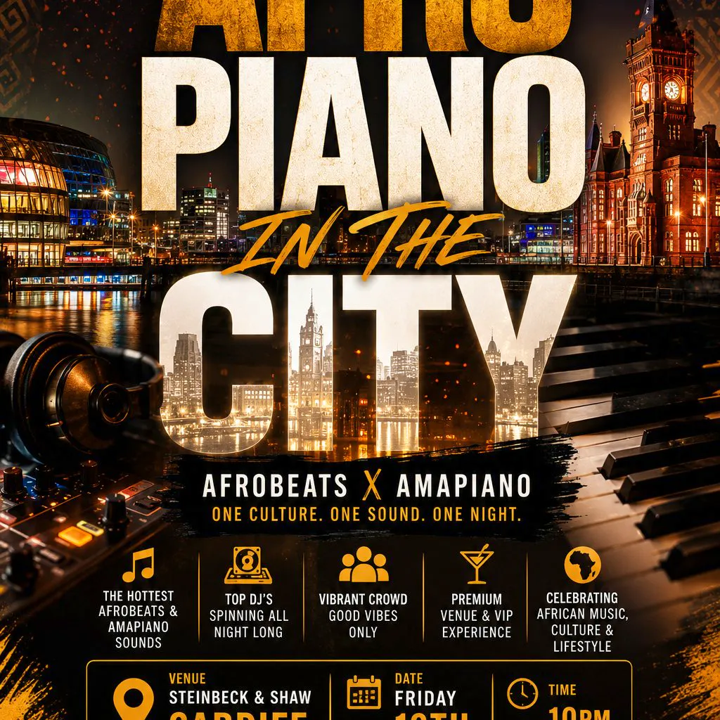 Afropiano In The City at Steinbeck And Shaw