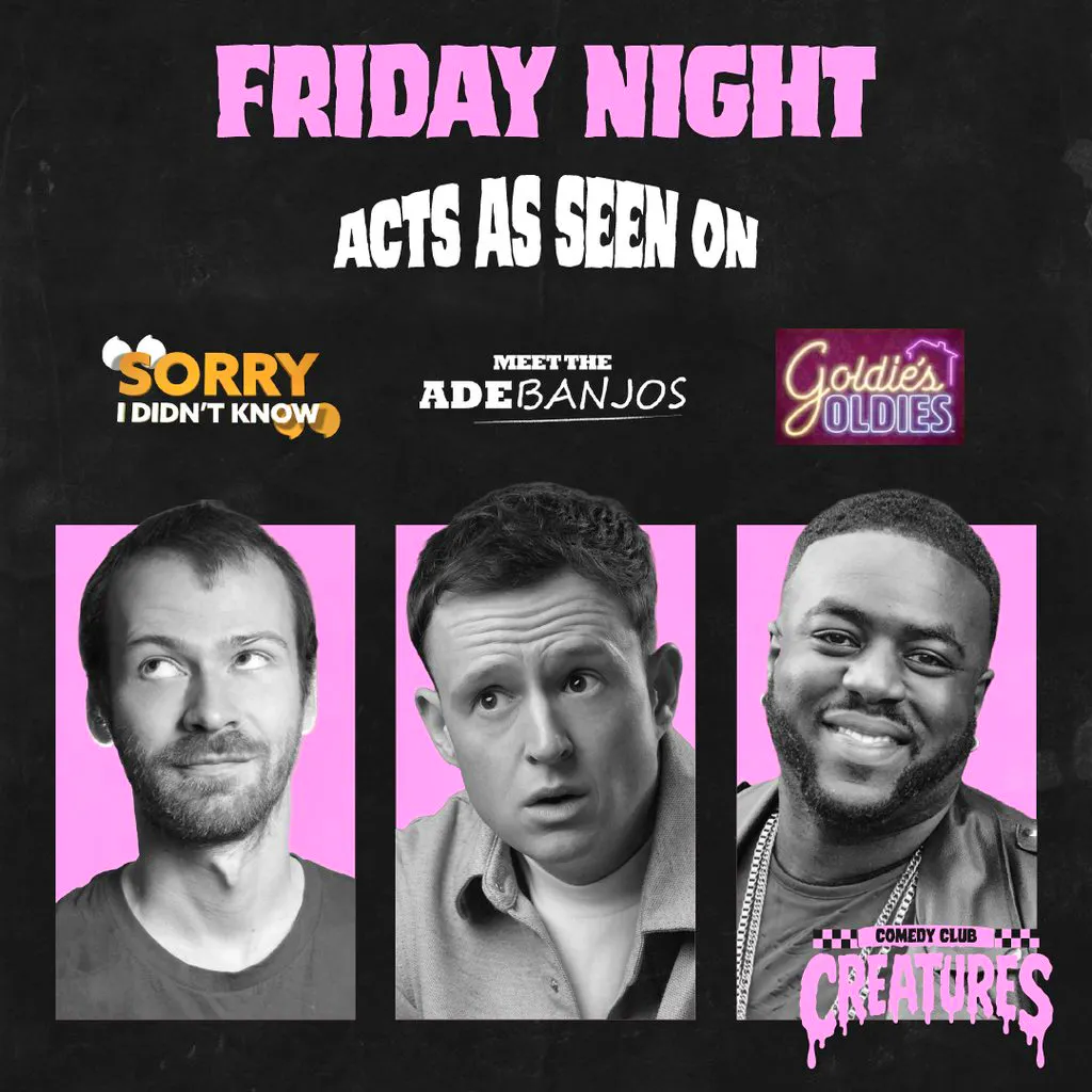 Friday Night Showcase|| Creatures Comedy Club at Creatures Comedy Club