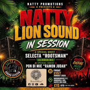 Natty Lion Sound System in Session!