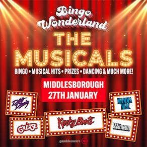The Musicals Bingo: Middlesbrough
