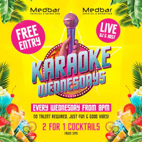 Karaoke & DJ from 8pm