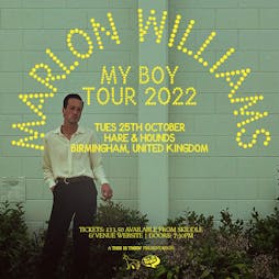 Marlon Williams Tickets | Hare And Hounds Birmingham  | Tue 25th October 2022 Lineup