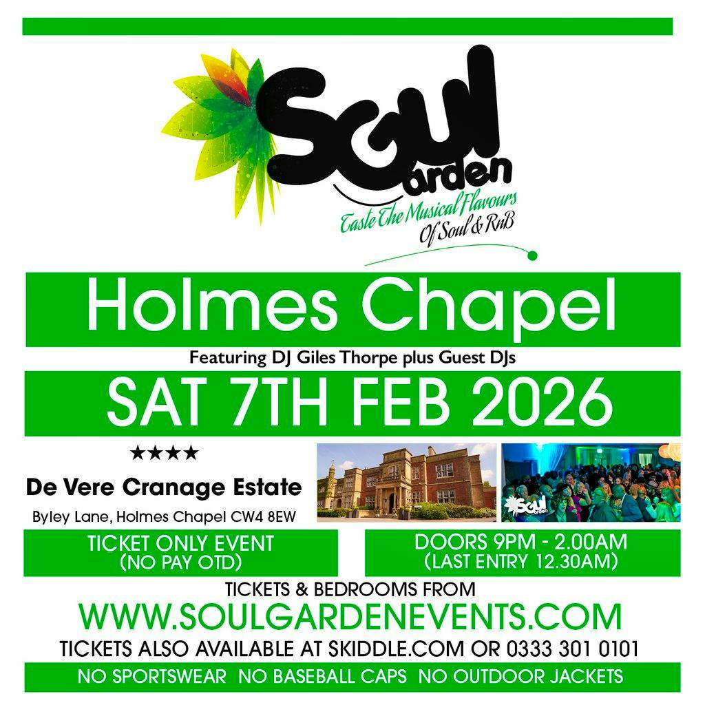 Soul Garden Weekend Experience at De Vere Cranage Estate Hotel 