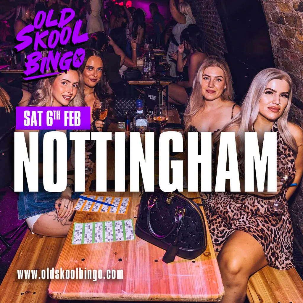Old Skool Bingo Sat 6th February Nottingham at Ng One Nottingham