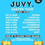 JUVY Under 18s - Easter Tour - Thursday 2nd April - CAMBRIDGE at Vinyl Cambridge