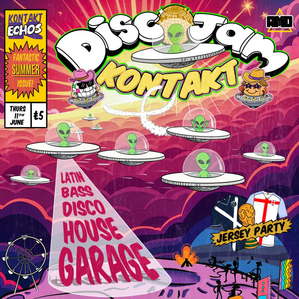 DiscoJam x Kontakt End of Year Send Off! at Echos and The Whiteroom