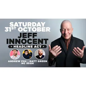 Stand up comedy in Southampton with headliner Jeff Innocent