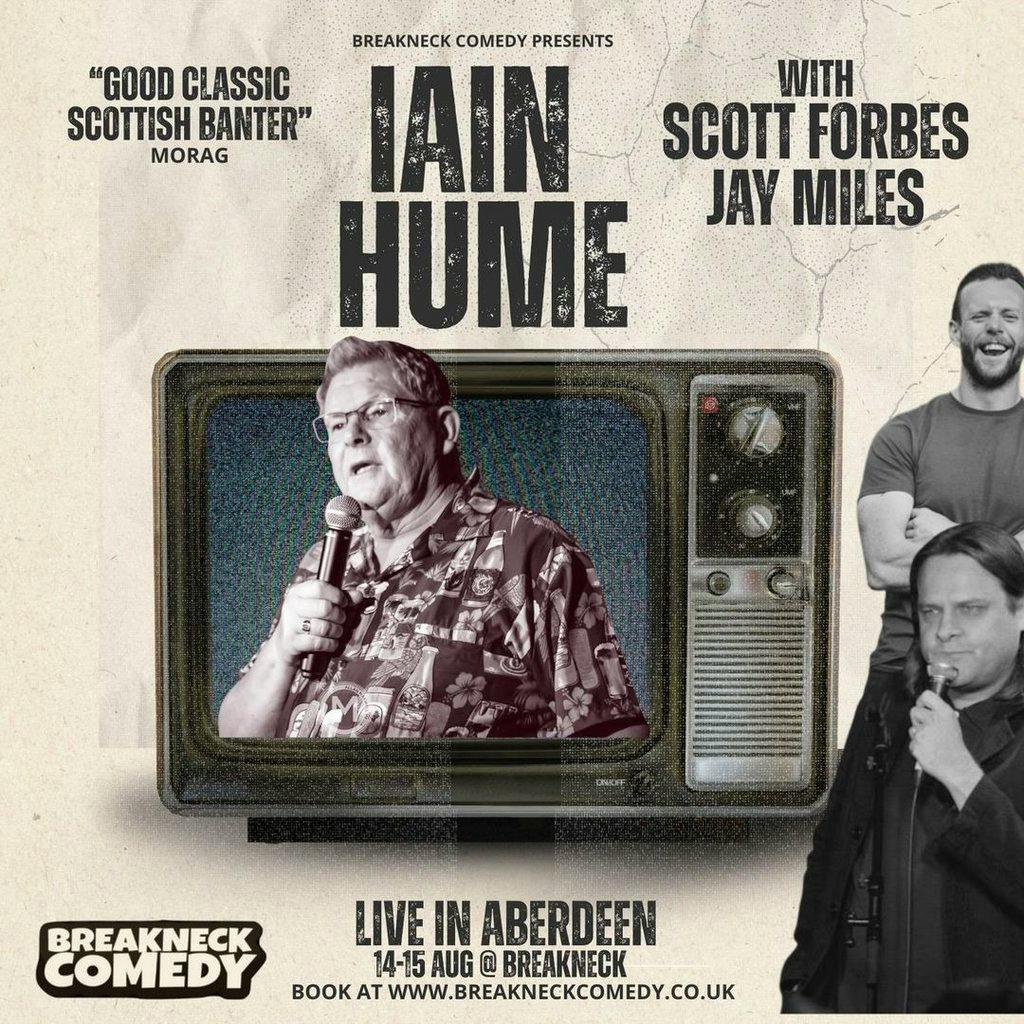 Iain Hume at Breakneck Comedy