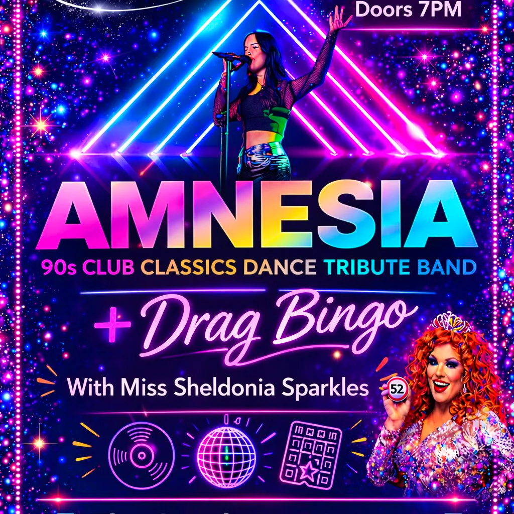 Encore Live Events -  90's Clubland & Drag Bingo Night at The Southport Coaster
