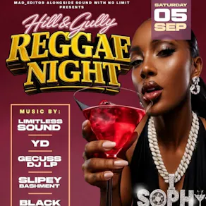 hill & Gully reggae night