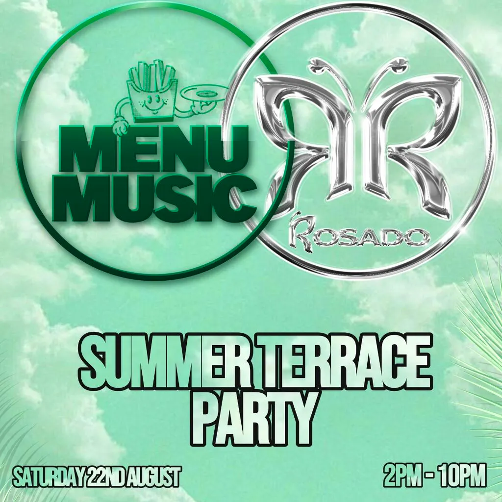 Menu Music x Rosado - Summer Terrace Party at Bambalan