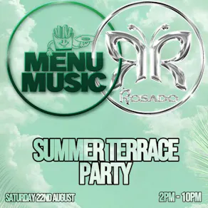 Menu Music x Rosado - Summer Terrace Party