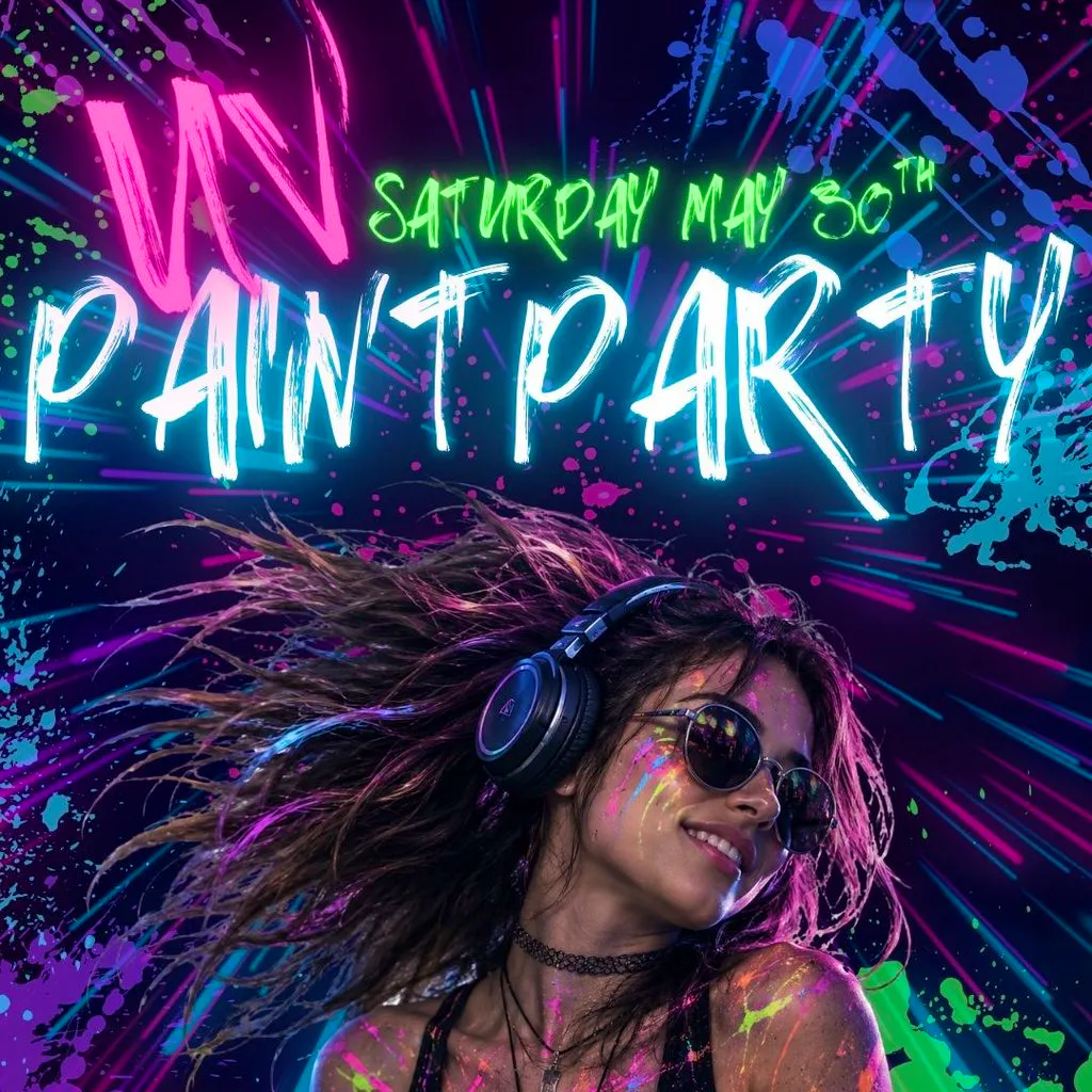 UV PAINT PARTY - Basement Jacks at Jack Murphys Wind Street