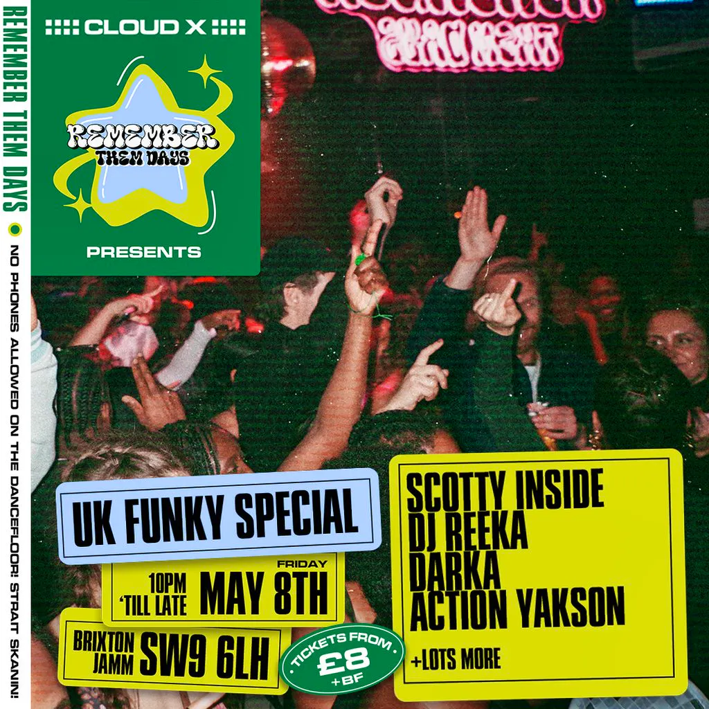 Remember Them Days: UK Funky Special at Brixton Jamm