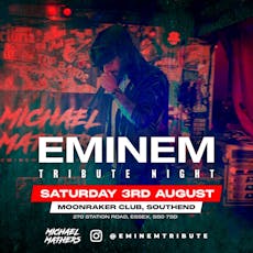 A Tribute To Eminem - Performed by Michael Mathers at The Moonraker Nightclub