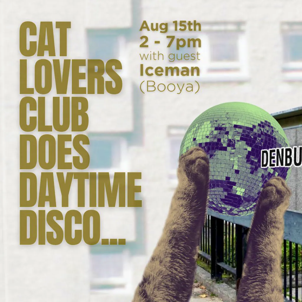 Cat Lovers Club does Daytime Disco at Denburn Disco Centre