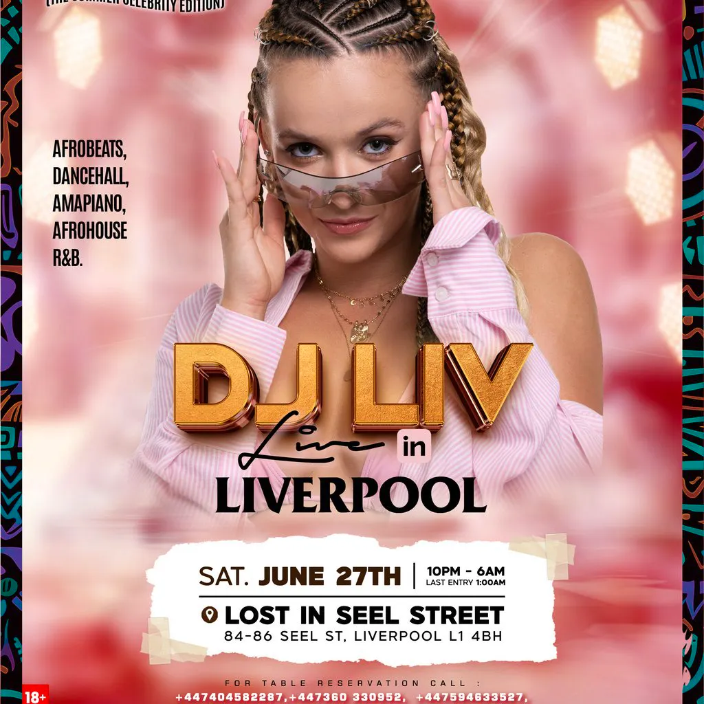 Summer Party with DJ Liv | Afrobeat/Amapiano/RnB |Liverpool at Lost In Seel Street