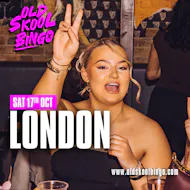 Old Skool Bingo Sat 17th October London at Duo Clapham