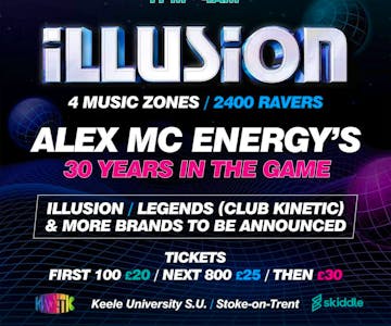 Illusion Mc Energy 30 years in the game