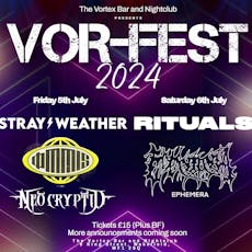 Vor-Fest 2024 at The Vortex Bar Wakefield