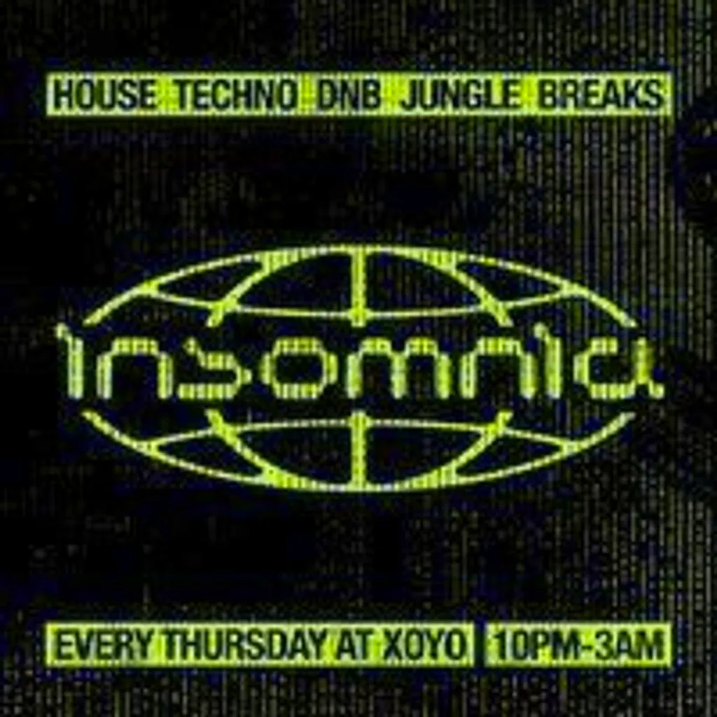 Insomnia London: House, Techno, Drum n Bass, Jungle, Breaks at XOYO