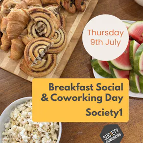 Breakfast Social and Coworking Day: July