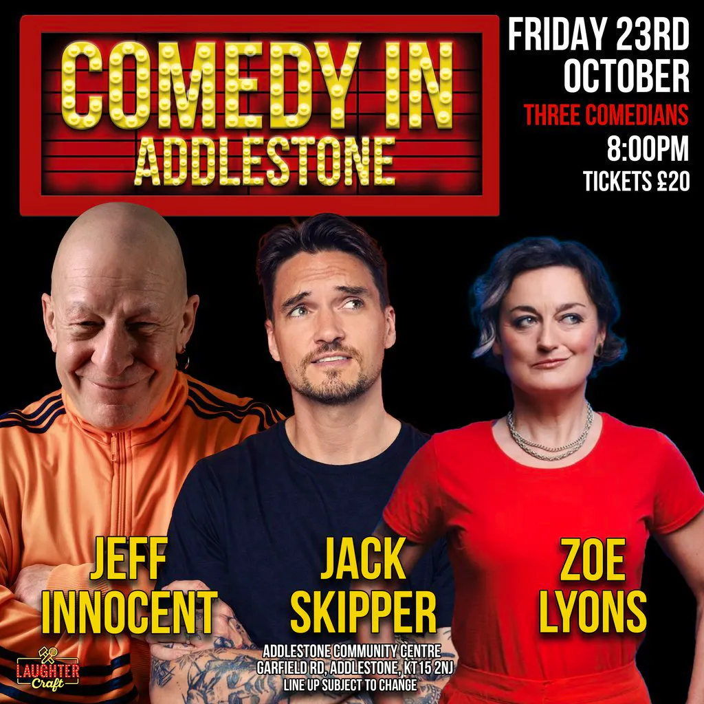 Comedy in Addlestone at Addlestone Community Centre