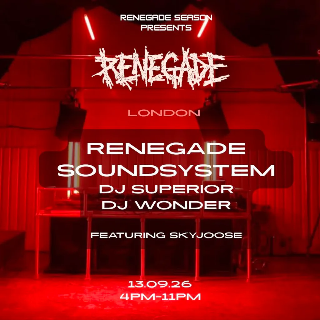 Renegade Season Presents Renegade: London at The Last Arch
