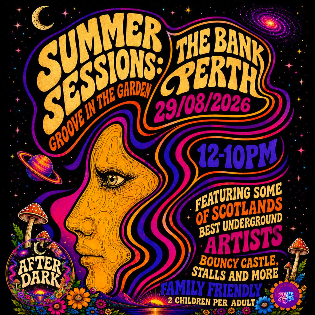 Summer Sessions: Groove in the Garden at The Bank And Beer Garden, Perth, Scotland