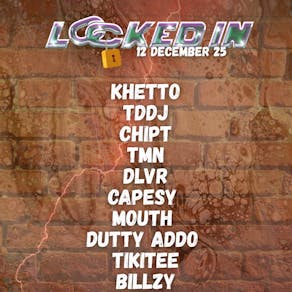 LOCKED IN x LEEDS : FINAL RAVE OF THE YEAR - £2 TICKETS