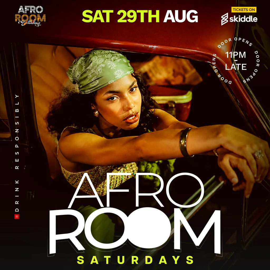 Afro Room Afrobeats & Amapiano Party At Club 22 Sat 29th Aug at Twenty Two Night Club