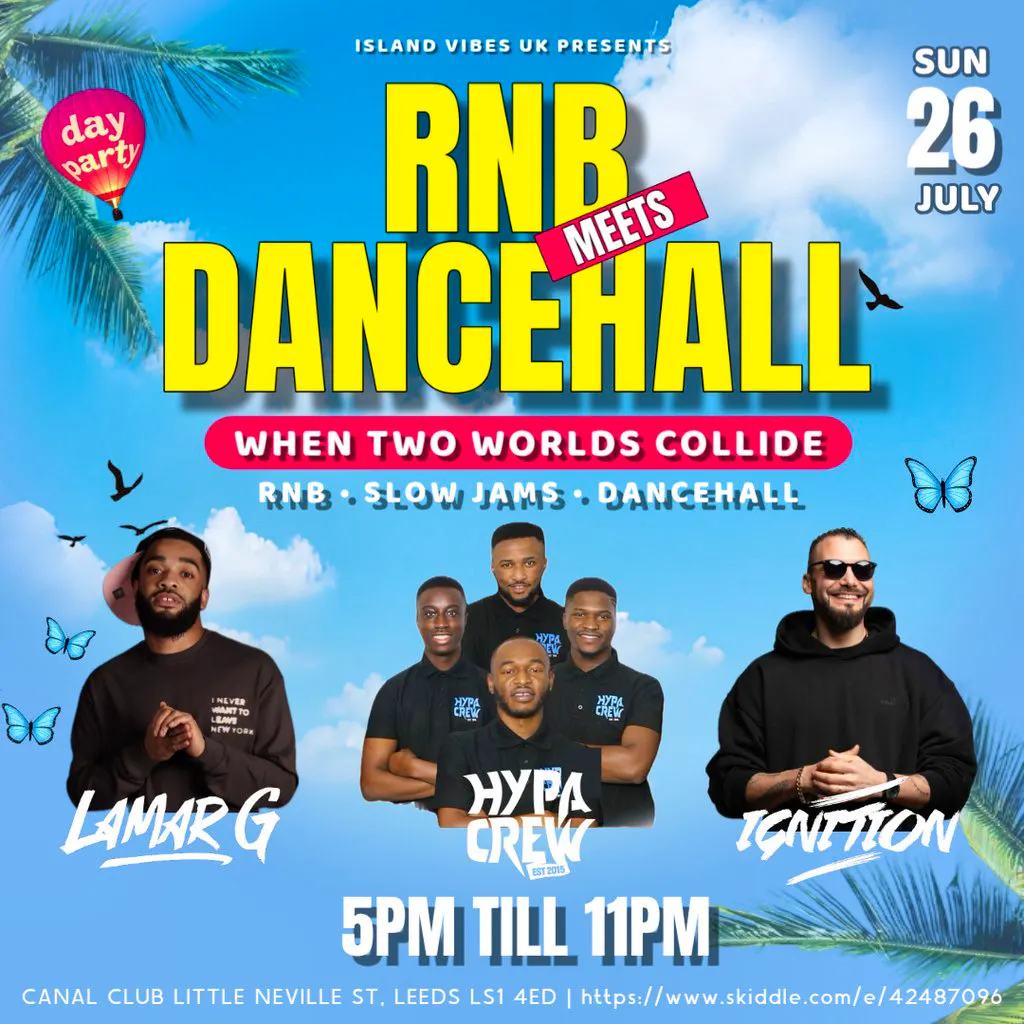 RnB Meets Dancehall at Canal Club