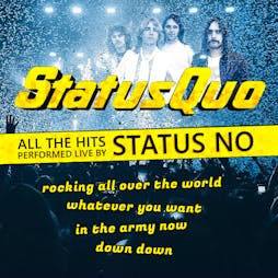 Status No - A tribute to Status Quo Tickets | The Ferry Glasgow  | Sat 20th April 2024 Lineup
