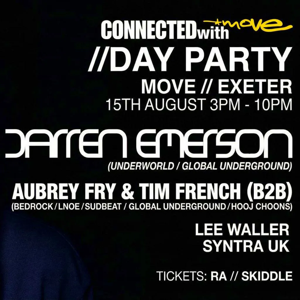 CONNECTEDwith DARREN EMERSON at Move Exeter