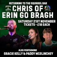 Chris of Erin Go Bragh at The Squirrel Bar