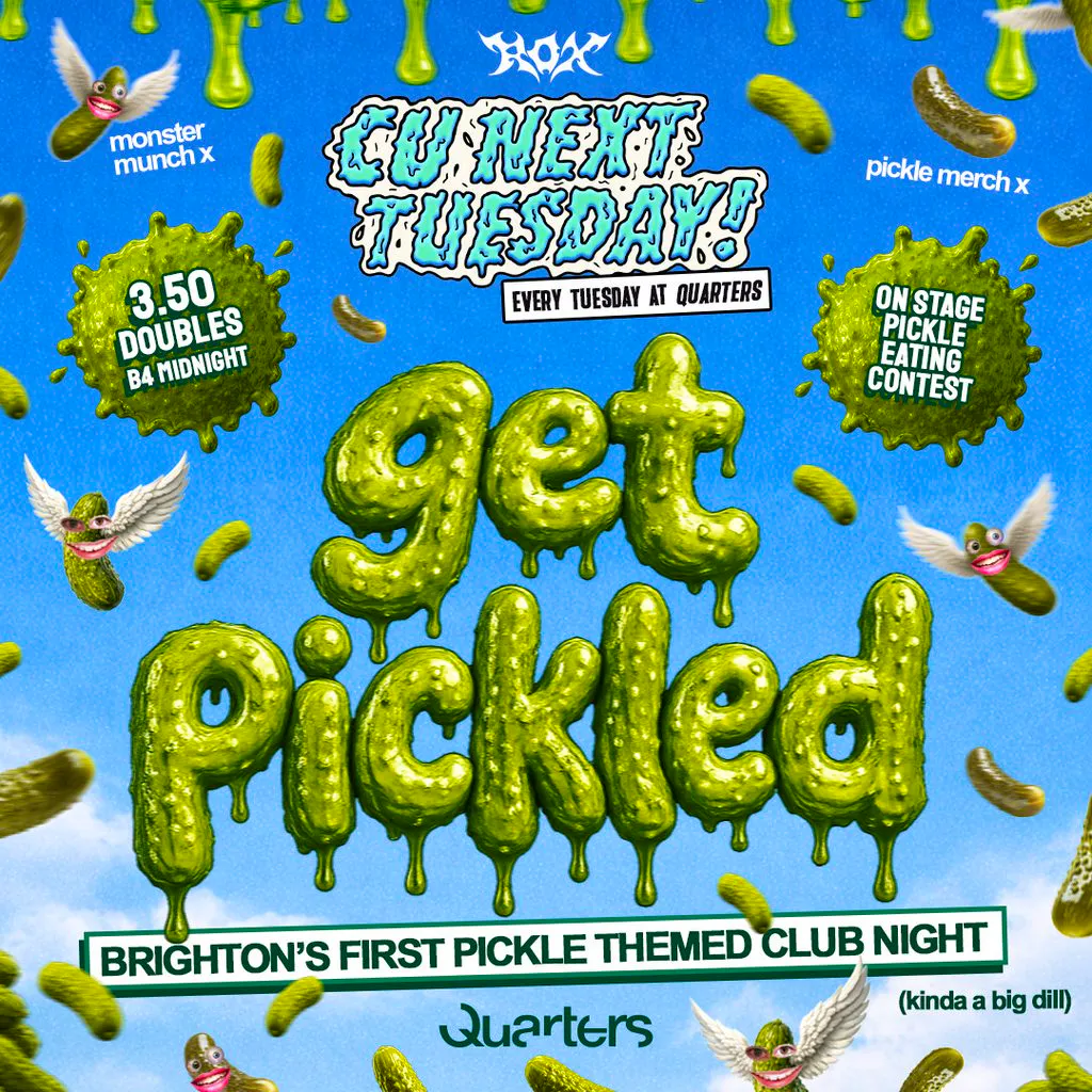 CU Next Tuesday | Theme: TBA | 02/06/2026 at Quarters Brighton