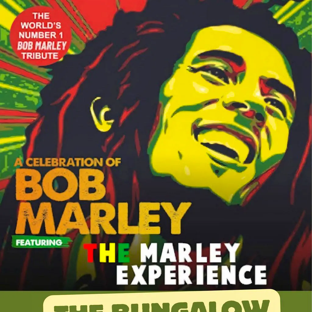 The Marley Experience 'The Ultimate Bob Marley Tribute Show' at The Bungalow Bar