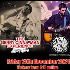 The Gerry Cinnamon & Noel Gallagher Tribute at Luna Live Lounge