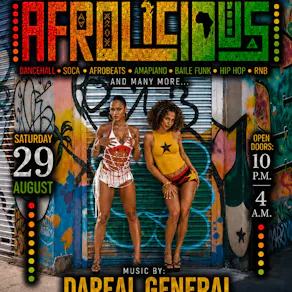 AFROLICIOUS Carnival Edition|Dancehall|Afrobeats|Soca|Hip Hop