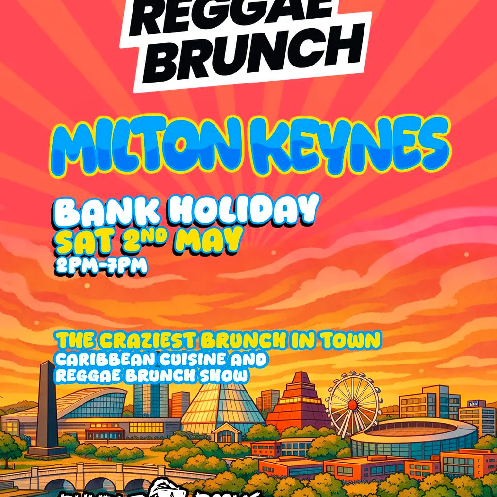 The Reggae Brunch - MILTON KEYNES - Sat 2nd May at Rumble Rooms
