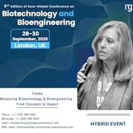 6th Edition of Euro-Global Conference on Biotechnology and Bioen at Delta Hotels Heathrow Windsor Ditton Rd, Langley