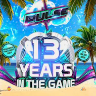 Pulse 13 Years in the game the Beachwear fancy dress special at Cask And Keg Scarborough