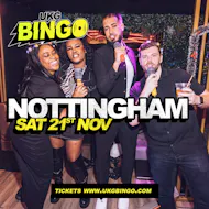 UKG Bingo Sat 21st November Nottingham at NG ONE
