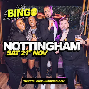 UKG Bingo Sat 21st November Nottingham