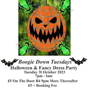 Boogie Down Tuesdays. Halloween & Fancy Dress party