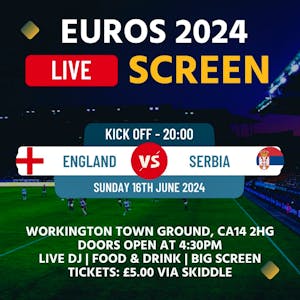England VS Serbia - 16/06/24