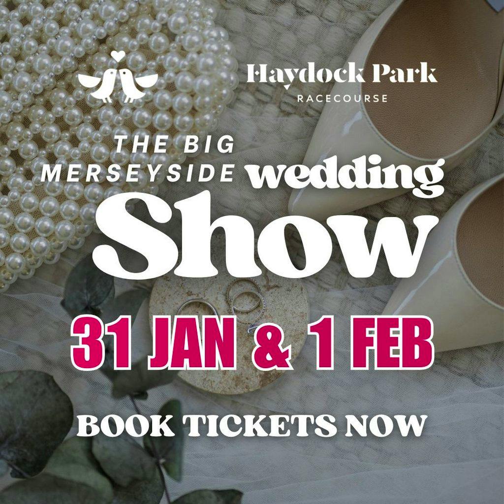 Haydock Racecourse. Big Merseyside Wedding Show - 31st Jan + 1st at Haydock Park Racecourse